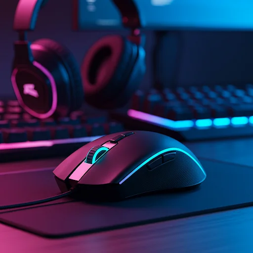  Ergonomic Mouse for FPS Gaming